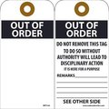 Nmc Out Of Order Tag, Pk25 RPT144G